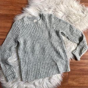 Gray Knit Sweater